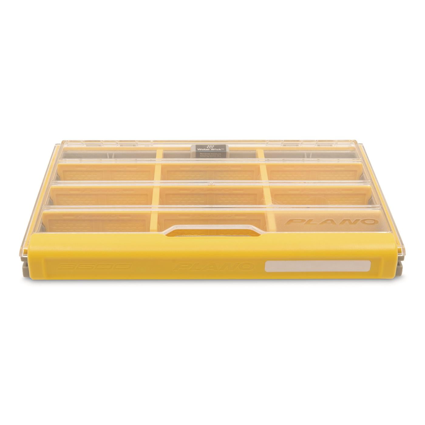Plano Edge Flex 3600 Tackle Storage, Includes 38 Flex Dividers, Gray and  Yellow, Customizable Waterproof Tackle Box Organization, Rustrictor  Rust-Resistant Technology