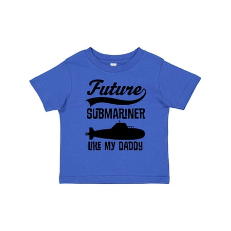 

Inktastic Future Submariner Like Daddy Boys or Girls Toddler T-Shirt