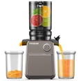 thumbnail image 1 of VVAKAM Juicer Machines, Cold Press Juicer with 4.4'' Large Feed Chute Fit Whole Vegetables & Fruits, Masticating Juicer Machines, Easy to Clean, High, 1 of 9