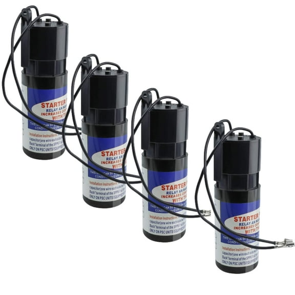 Scaroo SPP6 Hard Start Kit Capacitor Relay Replaces with TJ90HS6 4-Pack