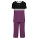 thumbnail image 5 of Sexy Pijama Conjunto para las Mujeres, Cuello Redondo Blusa de Manga Corta Y Pantalones, Traje de Moda Casual, 5 of 9