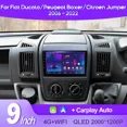 thumbnail image 2 of QSZN para Fiat Ducato Peugeot Boxer Citroen Jumper 2006-2022 2K QLED Android 13 Reproductor de video multimedia de radio para automóvil GPS CarPlay 4G, 2 of 5