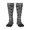 1 Black, variant on Knee High Socks for Women Peace Scissors Comb Pattern Long Tube Sock Uniform Socks