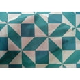 thumbnail image 4 of oneOone Cotton Silk Fabric Triangle|Parallelogram & Square Geometric Decor Fabric Printed BTY 42 Inch Wide, 4 of 4