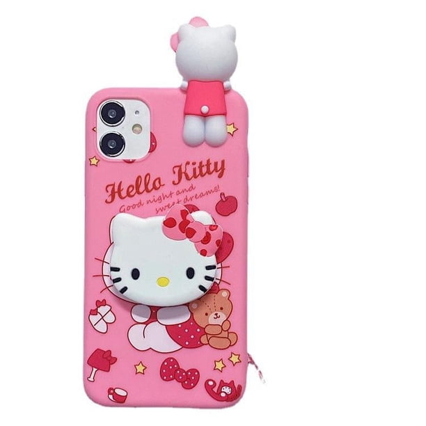Hello Kitty bolsas de teléfono a prueba de golpes cubierta completa protección Linda funda de teléfono adecuada para Iphone 14 13 Pro Max