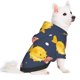 thumbnail image 2 of Fotbe Cute Puffer Fish Sudadera con Estampado para Perros Pequeños – Suéter con Capucha para Mascotas, Tela Suave de Forro Polar con Bolsillo-X-Small, 2 of 7