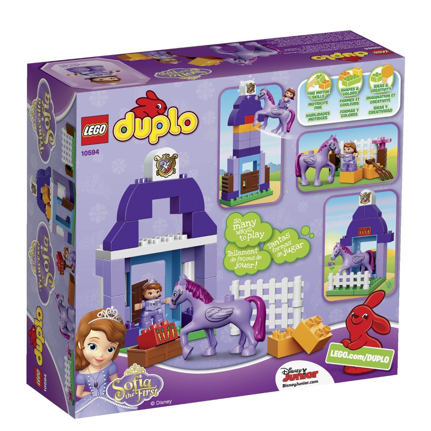 LEGO DUPLO Sofia the First First Stable - Walmart.com