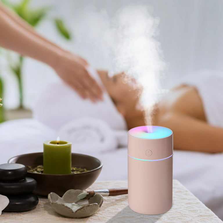 FFENYAN Creative Candle Light Aroma Diffuser Usb Desktop Atmosphere Candle Light  Home Air Humidifier 