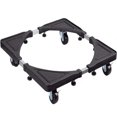 thumbnail image 1 of Base Mobile Taille Réglable Base de Machine à Laver pour Sécheuse Réfrigérateur Télescopique Chariot de Meubles Rouleau avec Boîtier Pivotant Verrouillable, 1 of 7