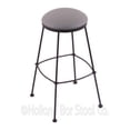 thumbnail image 4 of Holland Bar Stool Co 25 in. Backless Stationary Counter Stool with Faux Leather Seat - Black Wrinkle, 4 of 7