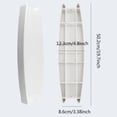 thumbnail image 2 of 3PCS 19.7" Pool Ladder Steps with 6PCS Stainless Steel Screws for Inground and Above Ground Pools,Universal Plastic Swimming Pool Replacement Ladder Steps Ladder Rung Step Swimming Pool Ladder Parts, 2 of 7