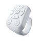 thumbnail image 1 of Methold Control remoto multifuncional del anillo de la yema del dedo del ABS para el teléfono BT del control remoto de la fotografía y de la Relojes inteligentes blanco, 1 of 6