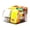 D, variant on mdesiwst Kitchen Seasoning Organizer with Dividers Clear Plastic Storage Box for Spice Packets Sauces Stackable Dustproof Storage Box for Pantry Cabinet Counter
