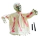 thumbnail image 3 of Estaca de césped espeluznante, muñeca aterradora, decoración de Halloween, recuerdos de fiesta temática de terror para patio, jardín, decoración beige L, 3 of 8
