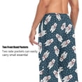 thumbnail image 4 of Top-kevin Squirrel Cat Dog Pajama Pants for Men Comfort Sleep Lounge Bottoms Straight-fit with Pockets S-XXL, 4 of 11