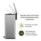 thumbnail image 4 of Set 2 Botes de basura EKO Madison Acero Inoxidable 50L y 6L Con tapa EK9361MT-6L+50L, 4 of 7