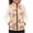 Capybara Lemon Pattern, variant on Chririnla Children's blanket warm vest Graffiti Design with Pockets Sleeveless Girls Fleece Vest Jacket for Winter Fall, Polyester Kids Polar Fleece Vest Jacket