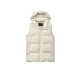 thumbnail image 3 of MERCER+METTLE Women's Puffy Vest | Hooded Puffer Vest for Women, Water Repellent, Breathable, Lightweight Insulation - Birch 4XL, 3 of 4