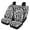 Zebra Pattern, variant on Uourmeti Abstract Marble Print Car Seat Cover Full Set Easy to Install Seat Covers for Cars, Breathable Compatible with Truck Trucks