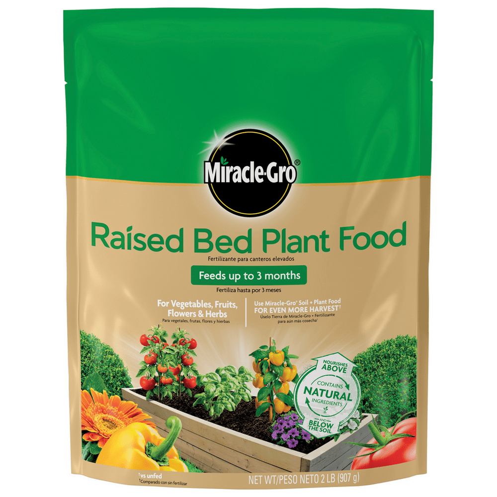 MiracleGro Raised Bed Plant Food 2 lb.