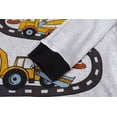 thumbnail image 5 of Little Boys Pajamas for Toddler Clothes Set Truck Sleepwear Long Sleeve 100% Cotton 2 Piece Kids Pjs(Truck-121 3T), 5 of 7