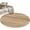 Brown, variant on Round Area Rug 3 Ft, Country Farmhouse Washable Non-Slip Circle Carpet for Living Room/Bedroom, Vintage Brown Wooden Grain Low-Profile Small Floor Mats Collection Rugs for Indoor
