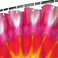 thumbnail image 3 of Colorful Tie Dye Mandala Pattern Shower Curtain 84"x72" ,Bathroom Decorative Shower Curtains Set with 12 Hooks,Modern Waterproof Washable Shower Curtain, 3 of 6
