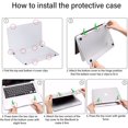 thumbnail image 4 of Estuche compatible con MacBook Air de 13,3 pulgadas (modelos de versiones anteriores de 2010 a 2017, A1369 y A1466) con teclado, 4 of 4