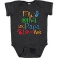 thumbnail image 3 of Inktastic My Oma and Papa Love Me Boys or Girls Baby Bodysuit, 3 of 5