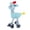 Sky Blue, variant on Interactive Squeaky Dog Toy Cute Deer Plush with Rope Knots, Pet Toy for Cleaning Teeth&Boredom Relief,Durable Corn Kernel Deer Design for Puppies and Adult Dogs,Indoor Outdoor Training Companion,1PC