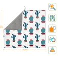thumbnail image 2 of Dish Drying Mat, Cactus leopard potted plant Highly Absorbent Drying Matt Kitchen Counter, Dish Mat Drying Pad Dishes Drainer Mats for Kitchen Counter or Sink, 16 x 18 inch, 2 of 6