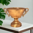 thumbnail image 2 of Dorothy Metal Gold Planter, 2 of 6