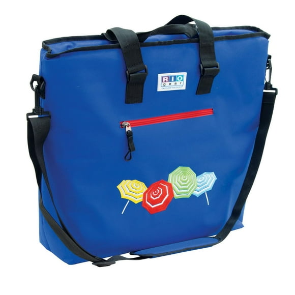 RIO Gear Deluxe Insulated Tote Bag with Bottle Opener - Blue