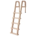 thumbnail image 1 of VEVOR Swimming Pool Ladder, Inclined 5-Step Double Handrails Stair, Non-slip Wide Step, 300 lbs Load Capacity, for 48-54 in Inground & Above-ground Pools, Any Deck Surface, Indoor & Outdoor, Taupe, 1 of 9