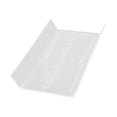 thumbnail image 3 of Placa de arcilla a presión en forma de U, escultura de cerámica acrílica resistente, multifunción, transparente para oficinas, apartamentos, estudios, 3 of 9