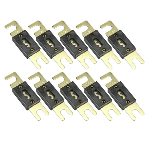 10pcs ANL Fuses 175A 175AMP for Car Truck Motorcycle Boat Audio CDs Gold Tone