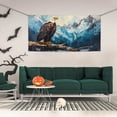 thumbnail image 2 of Picia Iceberg Bald Eagle Pattern Party Banner, Festive Decoration, Holiday Banner, Celebration Decor, Event Banner, Reusable Party Banner-Small, 2 of 8