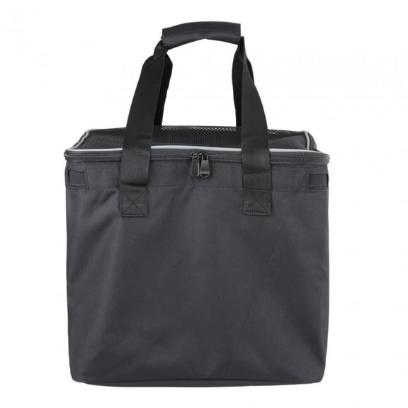 Kuntesetty Tennis Ball Bag Oxford Cloth Zipper Mesh Cover with 2 Handles Tennis Ball Basket