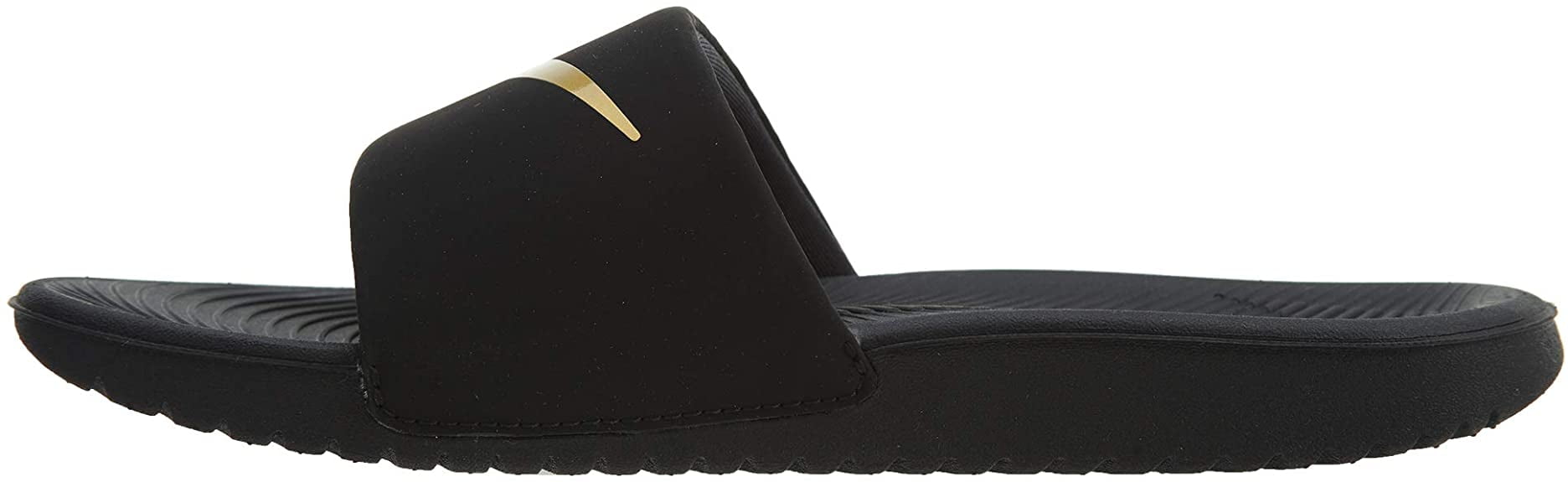 Nike Kawa Youth Slides Black | Gold Size 3