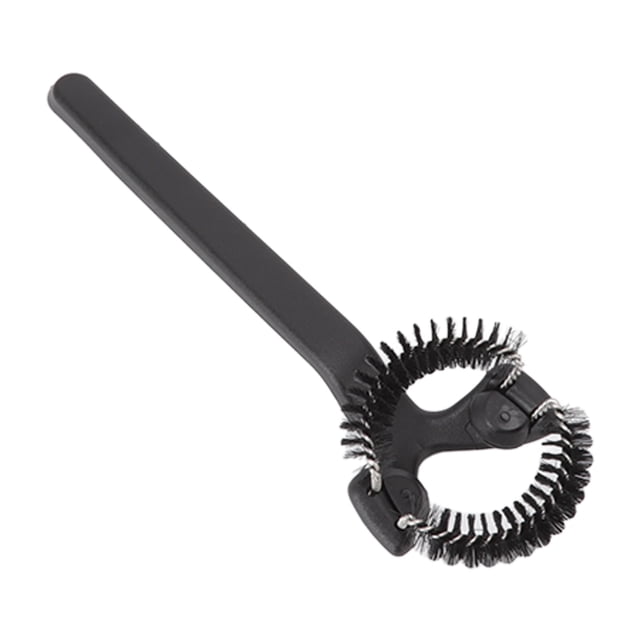 Brosse de Nettoyage Grouphead, Brosse de Nettoyage pour Machine à Café Longue Durée de Vie Design Ergonomique Ronde pour Maison 51mm / 2 Po, 58mm / 2.3 Po