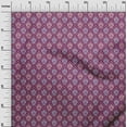 thumbnail image 3 of oneOone Polyester Spandex Purple Fabric Asian Suzani Sewing Craft Projects Fabric Prints By Yard 56 Inch Wide, 3 of 5