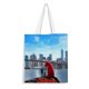 thumbnail image 1 of Clifford the Big Red Dog Bolso de tela con estampado de lienzo para mujer, bolsa de compras reutilizable y estética, con cremallera interior, regalo para mujer, 35 × 40 cm., 1 of 6