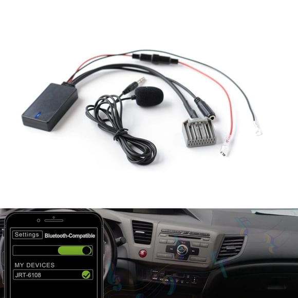 and Convenient Bluetoothcompatible AUX Audio Adapter for Civic and for CRV