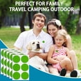 thumbnail image 2 of Green Mosquito Repellent Stickers, 120 PCS Mosquito Stickers Attach to Clothes for Home, Camping, Travel and Outdoors, Great Equipment for Outdoor Activities, 2 of 6
