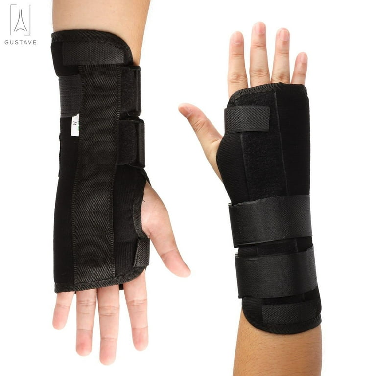Elastic Wrist Splint Support Brace - Carpal Tunnel Sprain Pain Left Right  Carpel