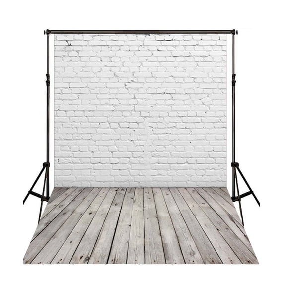 Tela de Fondo de Fotografía, Pared de Ladrillo Telón de Fotografía Vinilo Textura Suave Resistente A Las Arrugas para la Sesión de Fotos del recién Nacido