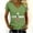 Green, variant on 250 Anniversary Usa Shirt Patriotic Shirts for Women 250 Years of Liberty 1776-2026 American Flag Shirt Independence Day Shirt Usa Womens Apparel Gray M