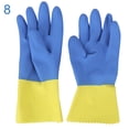 thumbnail image 4 of Guantes De Látex Antiquímicos Para Trabajo, Protectores De Manos Antideslizantes, Resistentes A ácidos Y álcalis, Antihongos, Para Laboratorio, Acuicultura, Talla 8, 4 of 7