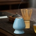 thumbnail image 5 of YiJuHui 5pcs Ceramic Tea Whisk Holder Matcha Whisk Stand Japanese Tea Ceremony Accessory for Traditional Tea Preparation and Display, 5 of 6