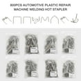 thumbnail image 2 of 800PCS Automotive Plastic Repair Standard Pre Cut Wave Staples Bumper Bodywork Repairs Machine Welding Hot Stapler, 2 of 6